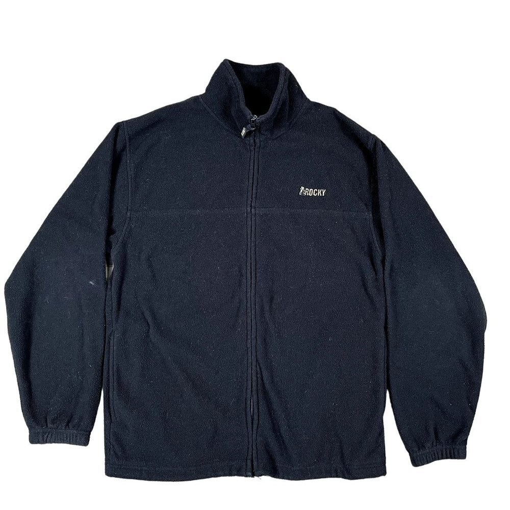 Rocky‎ Black Full Zip Fleece Size Small